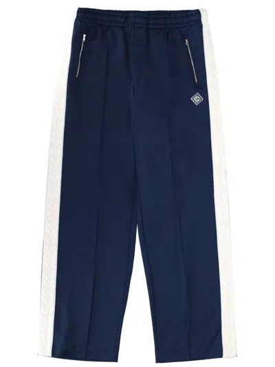 Casablanca Track Trousers With Logo For Men In White
