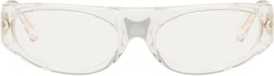 Casablanca Transparent Crystal Sport Sunglasses