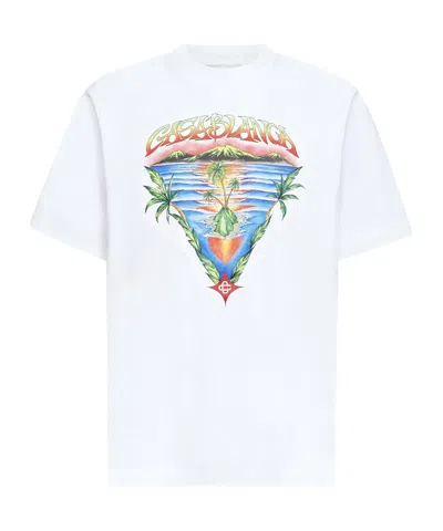 CASABLANCA CASABLANCA TRIANGLE ARTWORK T-SHIRT