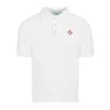 CASABLANCA CASABLANCA TRIANGLE BOUCLE POLO SHIRT