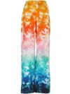 Casablanca Pants In Multicolor Silk