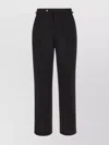 Casablanca Trousers In Viscose Blend With Adjustable Straps
