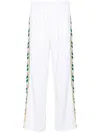 Casablanca Laurel Tracksuit Pants White In White