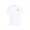 Casablanca Mountains Waves Print T-shirt In White