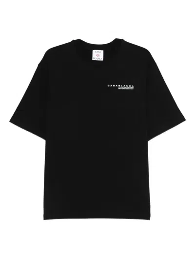 Casablanca Tshirt Black Jersey