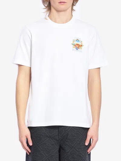 Casablanca Golden Goose Star-printed Leather Sneakers Stardan In Multi