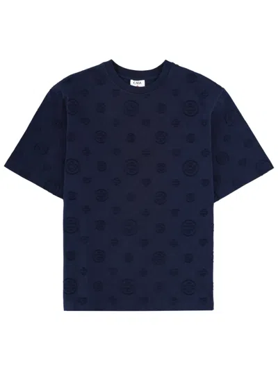 CASABLANCA CASABLANCA T-SHIRT WITH MONOGRAM DETAILS