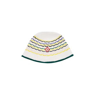 Pre-owned Casablanca Tuck Stitch Hat 'multicolor' | Multi-color | Men's Size Onesize