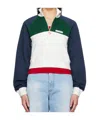 Casablanca Turtleneck Long Sleeve Sweatshirt In Blue