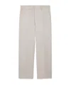 Casablanca Twill Casual Pants In White