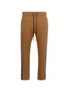 Casablanca Two Tone Track Pant - Biege And Brown