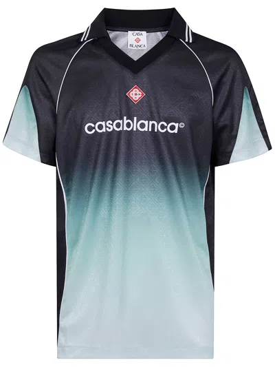 Casablanca Short-sleeved T-shirt In Black