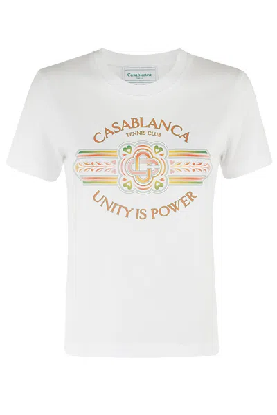 CASABLANCA UNITY IS POWER PRINTED FITTED