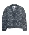 Casablanca Monogram Cardigan In Gray