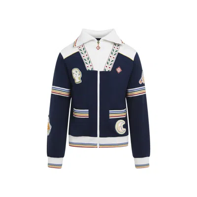CASABLANCA CASABLANCA VARSITY TRACK JACKET