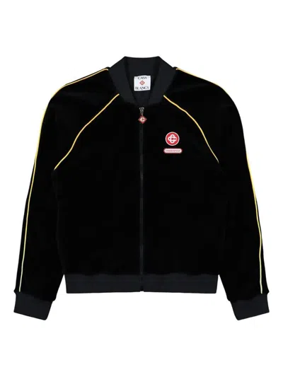 CASABLANCA CASABLANCA "VELOUR TRACK" JACKET CLOTHING