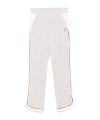 Casablanca Velour Track Pants In White