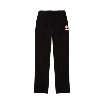 Pre-owned Casablanca Velour Trackpants 'black' | Men's Size Xl