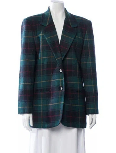 Pre-owned Casablanca Vintage 1980's Blazer In Blue