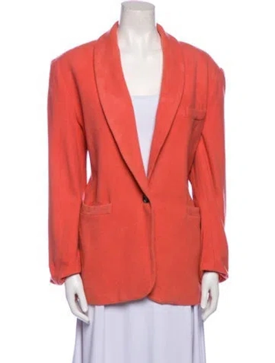 Pre-owned Casablanca Vintage 1980's Blazer In Pink