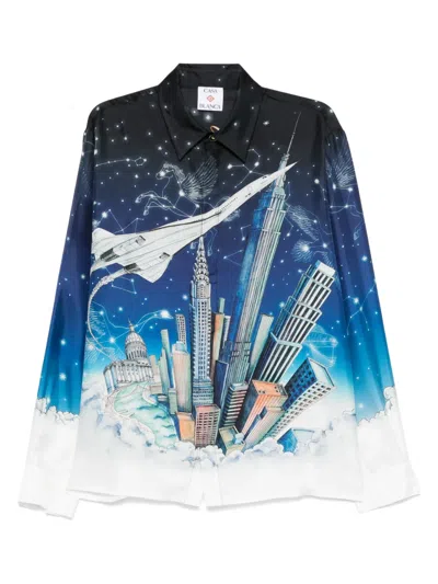 CASABLANCA VOL DE NUIT SHIRT