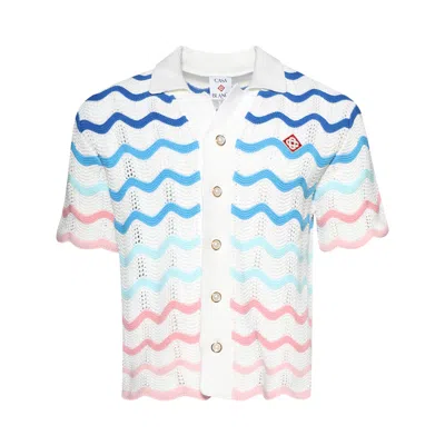 Pre-owned Casablanca Wave Shirt 'multicolor' | Multi-color | Men's Size M