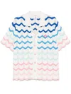 Casablanca Wave Shirt In White