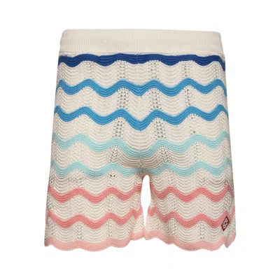 Pre-owned Casablanca Wave Shorts 'multicolor' | Multi-color | Men's Size Xxl