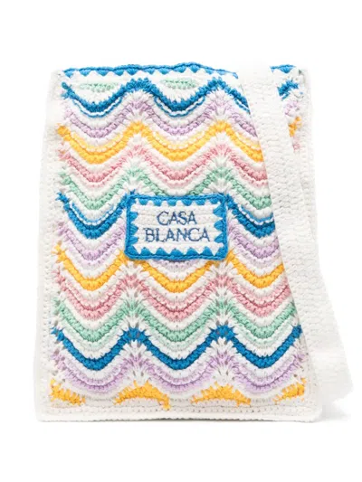 Casablanca Mini Gradient Wave Crochet Crossbody Bag In Multiple Colors