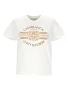 Casablanca Casa Way Skate T-shirt In White