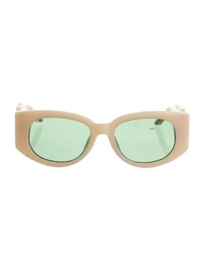 Pre-owned Casablanca Wayfarer Tinted Sunglasses In Neutral