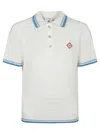 Casablanca Boucle Polo In White