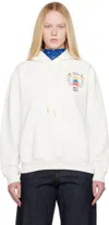 Casablanca Knitwear Hood Embroidered Detail In Neutral