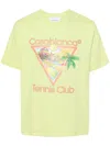 Casablanca White Casa Way Triomphe D'orange T-shirt "white" In Green