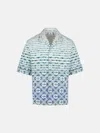 Casablanca White Cotton Blend Shirt In White