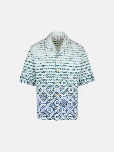 Casablanca White Cotton Blend Shirt