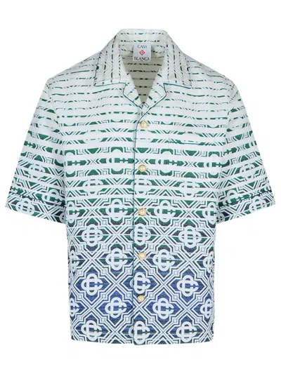 Casablanca White Cotton Blend Shirt