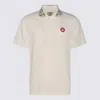 Casablanca Polo Shirt With Short Sleeves And Embroidered Collar In Multi