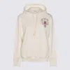 Casablanca White Cotton Sweatshirt