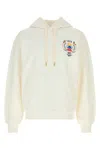 Casablanca Cotton Sweatshirt With Front Pocket And Hood In Multi