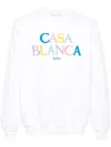 Casablanca Felpa Con Logo In White