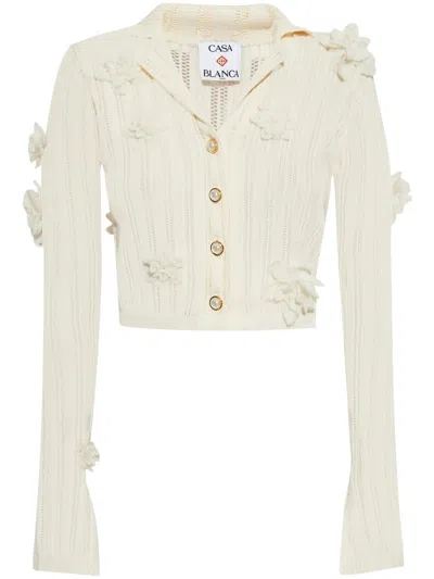 Casablanca White Cotton Top