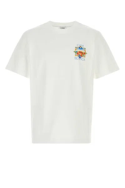 Casablanca Golden Goose Star-printed Leather Sneakers Stardan In Multi