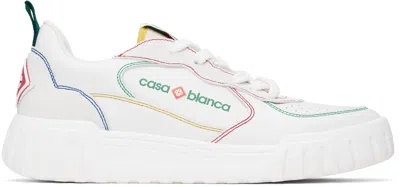 Casablanca White Court Sneakers