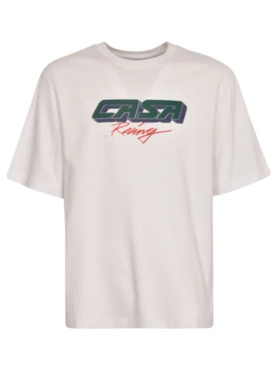 Casablanca White Crew Neck T-shirt