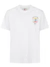 Casablanca Casa Way Mountain Printed T-shirt In White
