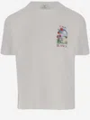 Casablanca La Days Printed T-shirt In White