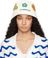 Casablanca Embroidered Bucket Hat In White
