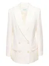 Casablanca White Double Breasted Blazer