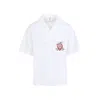 Casablanca Multicolour Cotton Shirt With Stylish Design In White